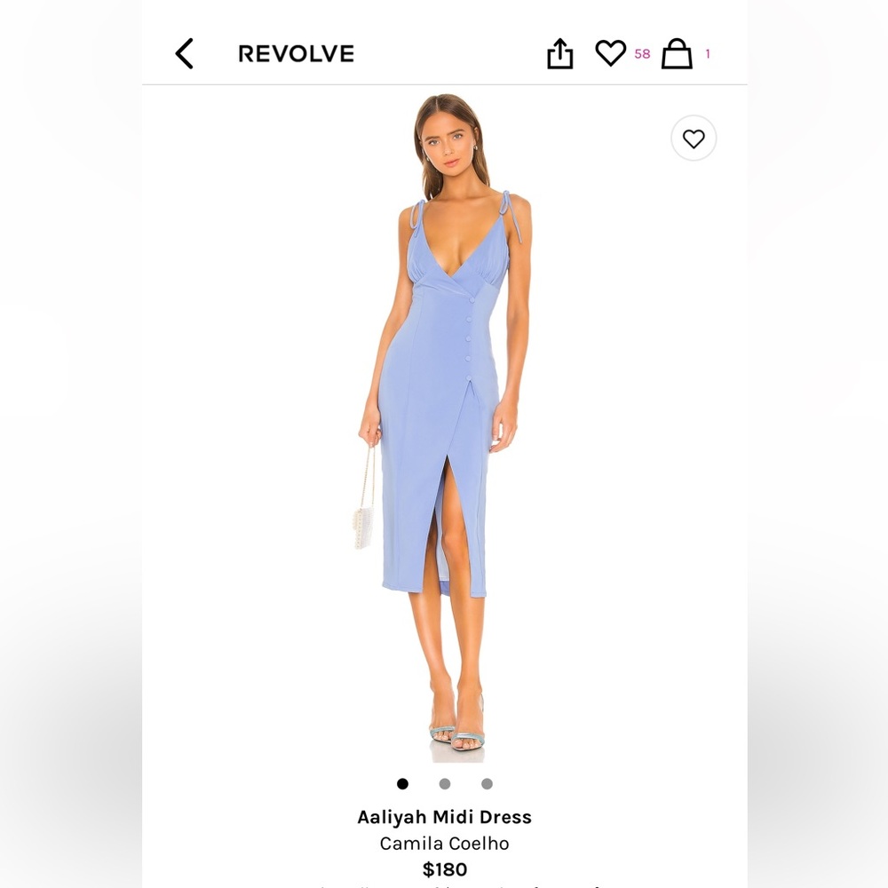 Aaliyah Midi Dress by Camila Coehlo